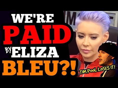 "We’re PAID by Eliza Bleu!" Tim Pool LOSES IT over Bleu – Amber Heard 2.0! But she’s SUING US?!