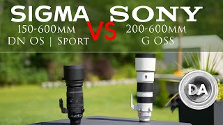 Sigma 150-600mm DN OS Sport vs Sony 200-600mm G OSS