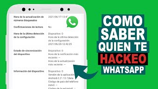 Como SABER QUIEN TE HACKEO WhatsApp