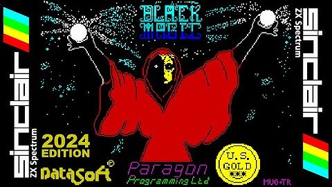 BLACK MAGIC (2024 Edition / Music from C64) ZX Spectrum