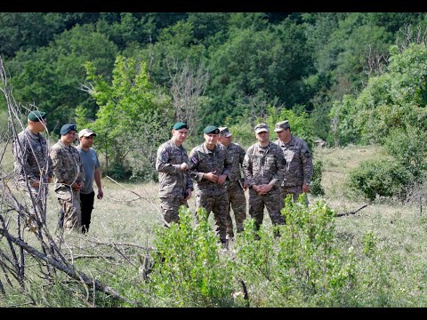 სპეციალური ოპერაციების ძალები ამერიკელ პარტნიორებთან ერთად სწავლებას გადის