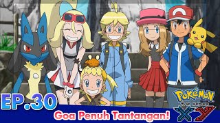 Pokémon the Series: XY  | EP30 Lucario VS Blaziken di Gua Ujian! | Pokémon Indonesia
