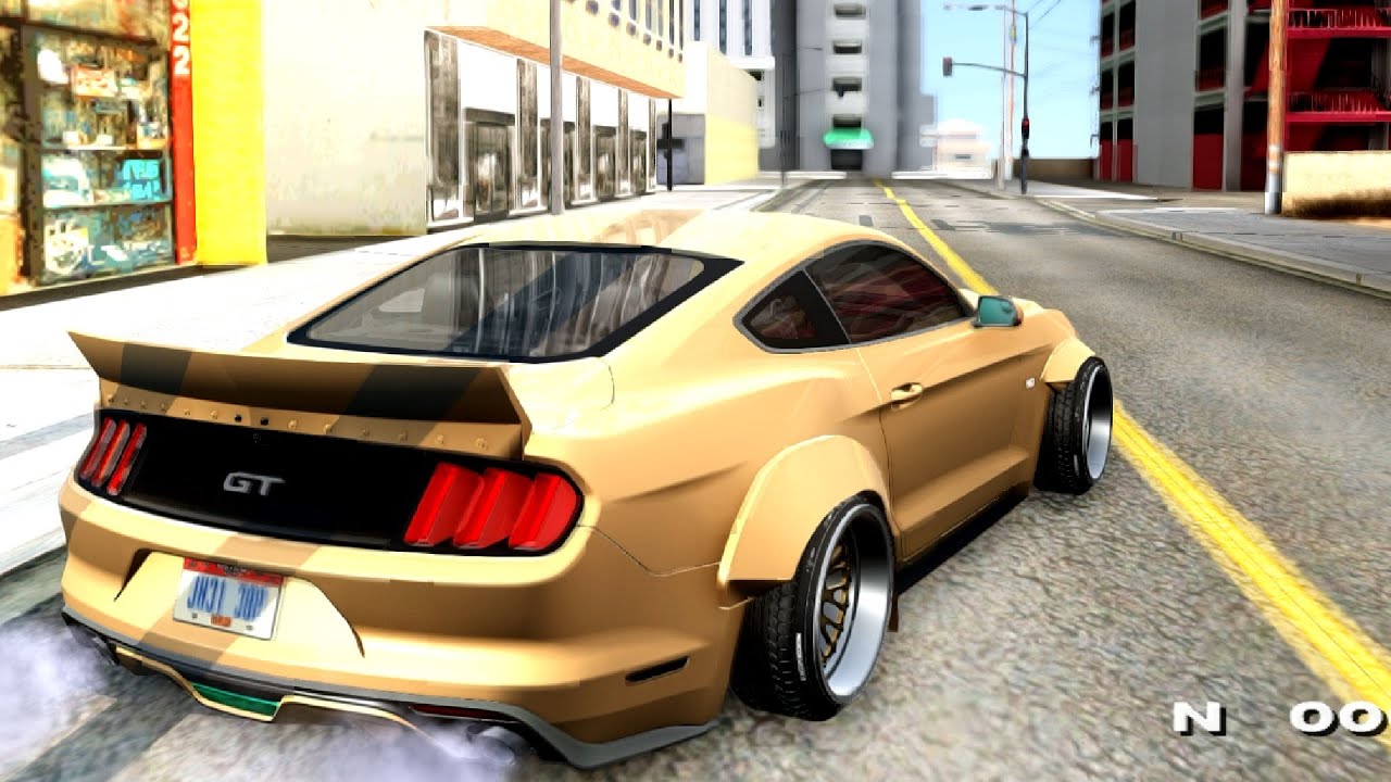 2015 ford mustang rocket bunny tkf gta san andreas youtube