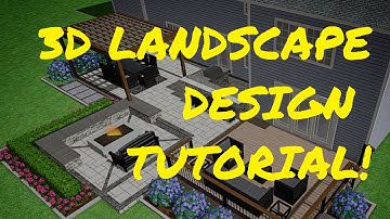 3D Landscape Design Tutorial - Realtime Landscape Architect / Uvision Software