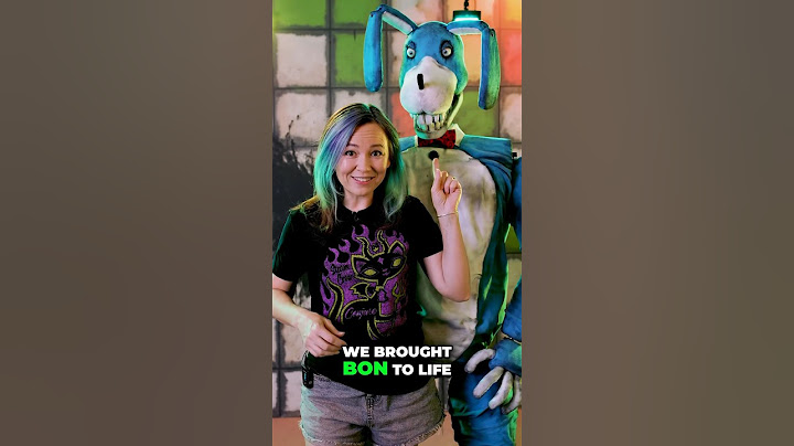 We made a real BON Animatronic!  (Walten Files)