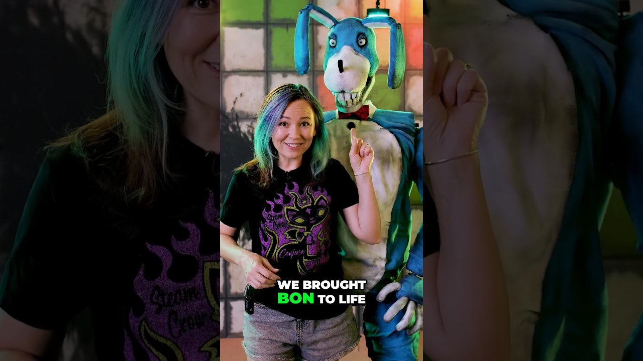 We made a real BON Animatronic! (Walten Files)