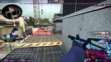 CSGO | Playing Mid on Cache Like Shoxie! Cache ACE | AK