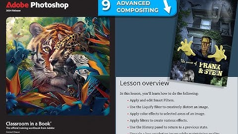 Adobe Classroom in a Book : PHOTOSHOP - CH. 9 Advanced Compositing 2025