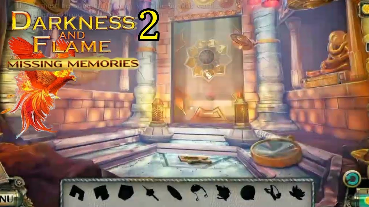 Find all items from the cache in Darkness and Flame 2: Missing Memories. Mini game.