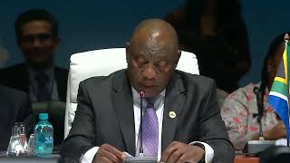XV BRICS Summit Open Plenary Session
