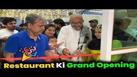 Khushamadeed ki GRAND opening 🎊- aap sabko Thankyou 🙏🏻 - Alhamdulillah 