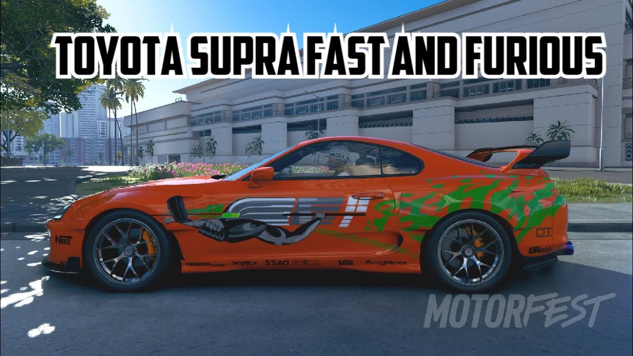 EL TOYOTA SUPRA 🔥 DE BRIAN O'CONNER EN FAST AND FURIOUS - THE CREW ...
