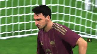 EA FC 25 PS5 Pro CPU Hummels big miss Sliders V7 custom FUMA Legend screenshot 1