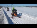 Riding  Snowmobile Sälen Sweden 2020 (Snow Scooter) 3