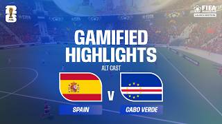 Spain v Cabo Verde | Gamified Highlights | FIFA World Cup 2026