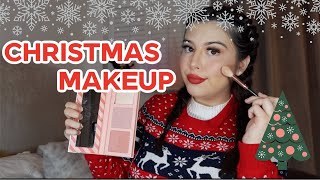 MY CHRISTMAS MAKEUP LOOK 🎄| SOPHIA GRACE