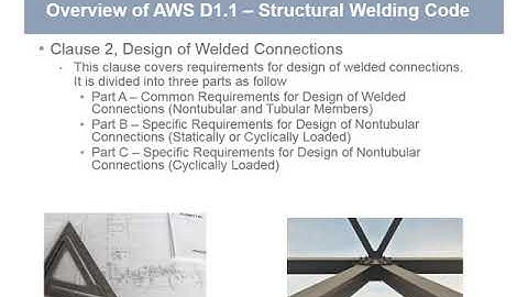 Introduction to AWS D1.1: Structural Welding Code Explained