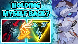 HAVE I BEEN HOLDING MYSELF BACK FOR 6+ YEARS?!? Season 15 Gnar Gameplay (League of Legends)