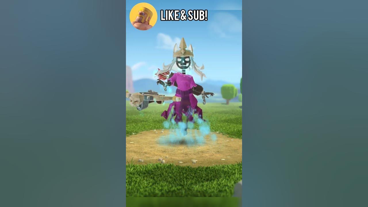Ghost Queen New Skin! 2023 October [Clash of Clans] #coc #ghost #halloween