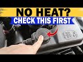 Doing This Will Make Your Car's Heat Blow Twice as Hot