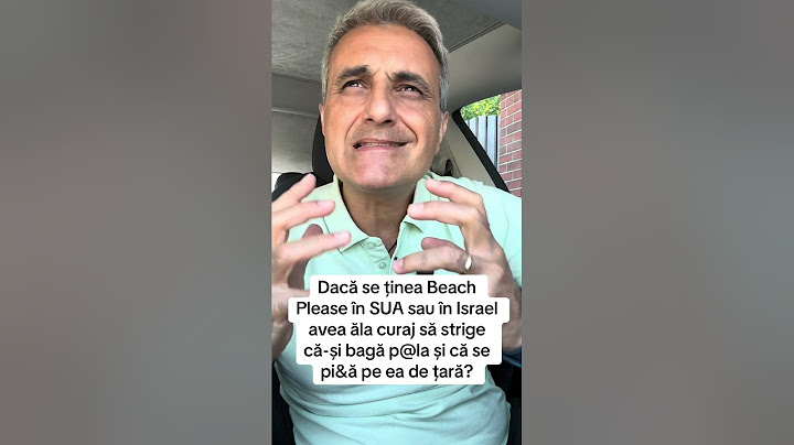 În Israel sau în SUA, ăla de la Beach Please avea curaj să-și băge p@la în ea de țară?