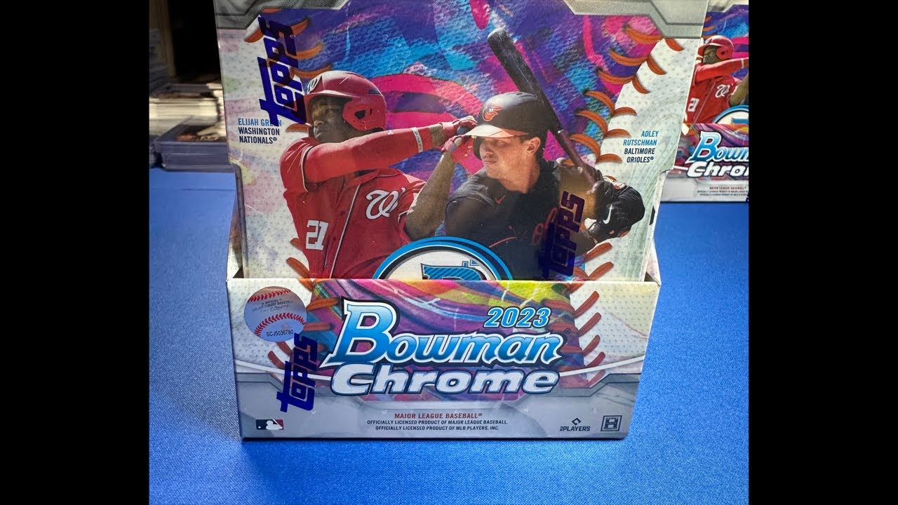 2023 Bowman Chrome Hobby Box YouTube