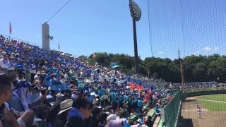 高校野球広島地方大会 決勝戦 市立呉高等学校 応援1 20150726