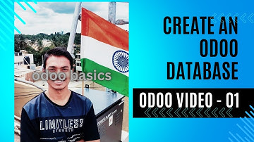 create an odoo database || odoo video - 01 || odoo basics