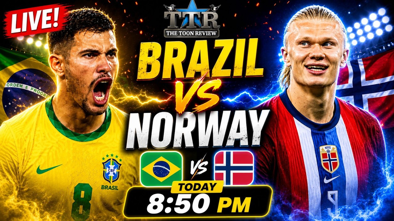 BRAZIL 🇧🇷 v NORWAY 🇳🇴 | WORLD CUP MATCHDAY LIVE! 🌍🏆