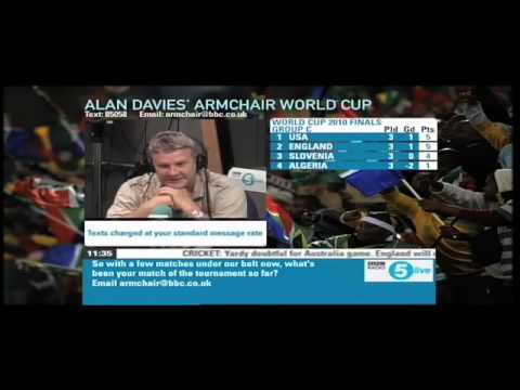 Alan Davies' Armchair World Cup - Keith Dover!