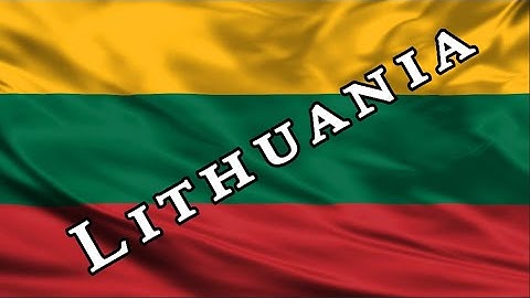 | LITHUANIA | LIETUVA | Waving Flag | 1 Hour | 4K