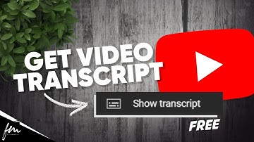 How to get Transcript of Any YouTube Video - YouTube Videos to Text
