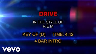Video thumbnail of "R.E.M. - Drive (Karaoke)"