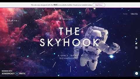 The Skyhook - a tool for space exploration
