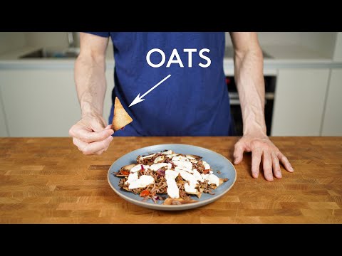 Low Calorie BEEF NACHOS that are made with OATS  Healthy Homemade Nachos