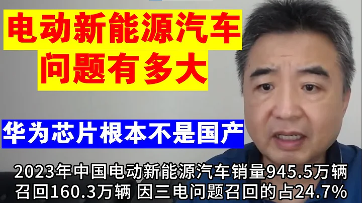 翟山鷹：中國的電動新能源汽車問題有多大丨華為芯片根本不是中國產 - 天天要聞