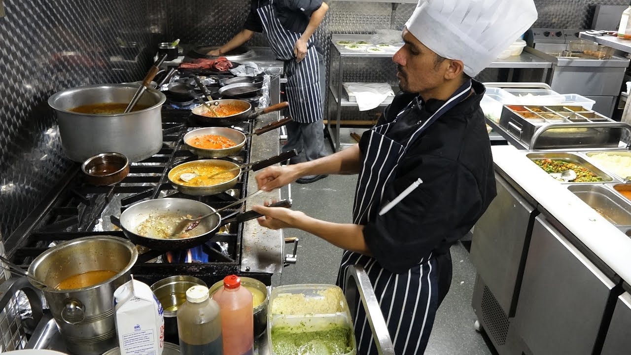 In the Curry Masters Kitchen on a Busy Friday Night | Cooking Curries