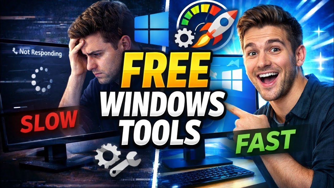Revive a Sluggish Windows PC Using Only Free Tools