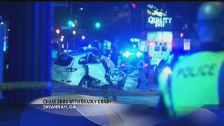 3 dead, 4 injured in shooting, chase in downtown Savannah