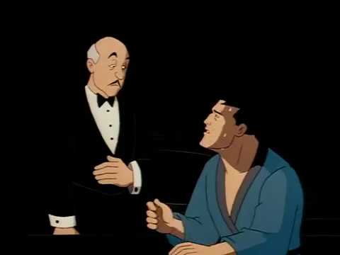 Batman TAS Alfred is there for Bruce - YouTube