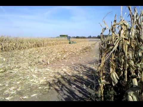 James Hitches A Ride On A Corn Picker