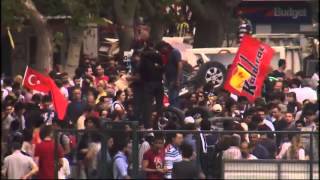 Turkey protests: rally at Taksim Square