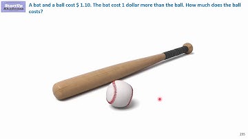 Management Consulting Case Interview – Question example (a bat and a ball problem)