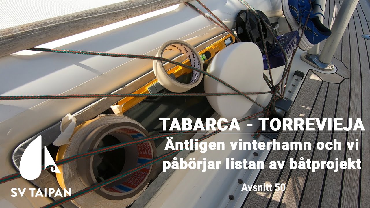 Äntligen vintermarina och vi påbörjar listan av båtprojekt. - SV Taipan - Avsnitt 50