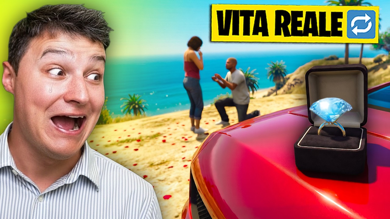 PROPOSTA di MATRIMONIO a SARAH! - GTA 5 MOD VITA REALE 🔁 S.2 #34