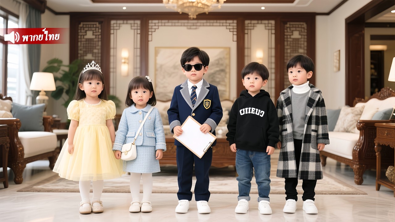 เด็กอัจฉริยะ5คนถือผลตรวจDNAเมื่อCEOพันล้านเห็นลูก5คนที่เหมือนกันเป๊ะ รู้ความจริงทันทีพากลับบ้านทันที