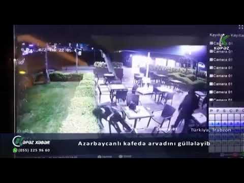 Azərbaycanlı kafedə arvadını güllələyib