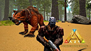 Taming My First Thylacoleo in ARK Mobile Ultimate Edition