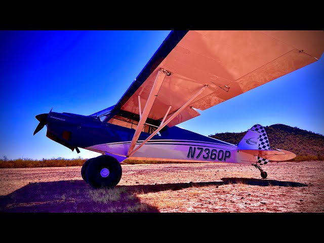 Flying The Carbon Cub to Red Creek