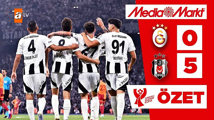 Galatasaray 0 - 5 Beşiktaş | 2024 Süper Kupa Finali | Kısa Özet